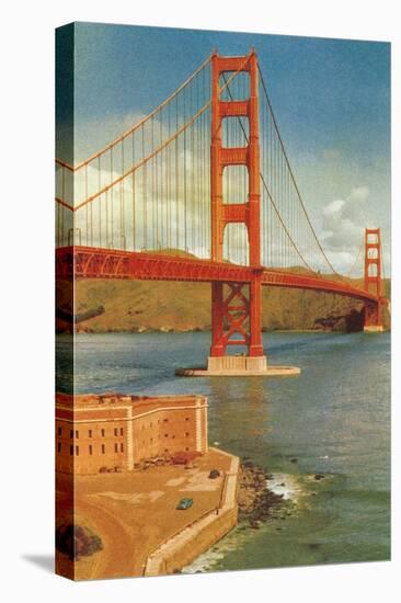 Golden Gate Bridge, San Francisco, California-null-Stretched Canvas