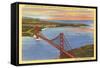 Golden Gate Bridge, San Francisco, California-null-Framed Stretched Canvas