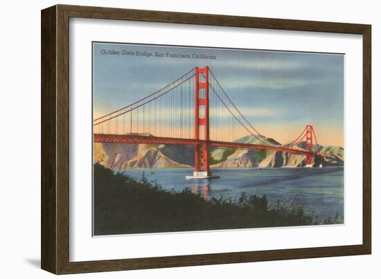 Golden Gate Bridge, San Francisco, California-null-Framed Art Print