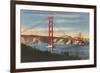 Golden Gate Bridge, San Francisco, California-null-Framed Art Print