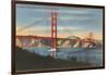 Golden Gate Bridge, San Francisco, California-null-Framed Art Print