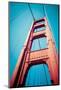 Golden Gate Bridge, San Francisco, Usa-Curioso Travel Photography-Mounted Photographic Print