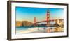 Golden Gate Bridge, San Francisco-null-Framed Art Print