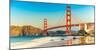 Golden Gate Bridge, San Francisco-null-Mounted Art Print
