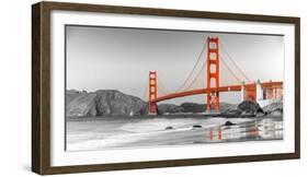 Golden Gate Bridge, San Francisco-null-Framed Art Print