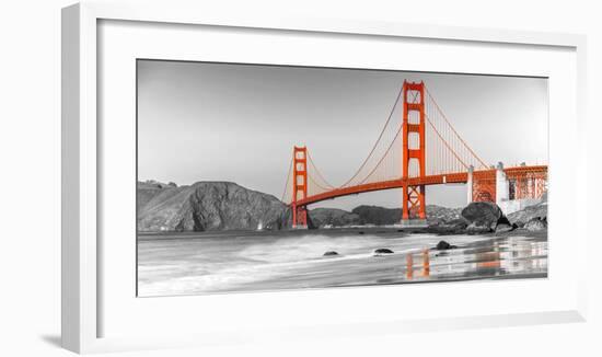 Golden Gate Bridge, San Francisco-null-Framed Art Print