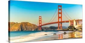 Golden Gate Bridge, San Francisco-null-Stretched Canvas