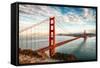 Golden Gate Bridge, San Francisco-vent du sud-Framed Stretched Canvas