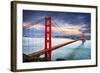 Golden Gate Bridge, San Francisco-vent du sud-Framed Photographic Print