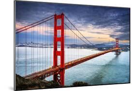 Golden Gate Bridge, San Francisco-vent du sud-Mounted Photographic Print