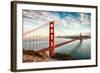 Golden Gate Bridge, San Francisco-vent du sud-Framed Photographic Print