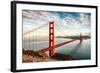 Golden Gate Bridge, San Francisco-vent du sud-Framed Photographic Print