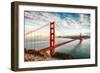 Golden Gate Bridge, San Francisco-vent du sud-Framed Photographic Print