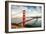 Golden Gate Bridge, San Francisco-vent du sud-Framed Photographic Print