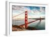 Golden Gate Bridge, San Francisco-vent du sud-Framed Photographic Print