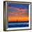 Golden Gate Bridge Sunset in San Francisco California USA-holbox-Framed Photographic Print