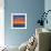 Golden Gate Bridge Sunset in San Francisco California USA-holbox-Framed Photographic Print displayed on a wall