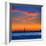 Golden Gate Bridge Sunset in San Francisco California USA-holbox-Framed Photographic Print