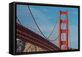 Golden Gate Bridge Sunset-Steve Gadomski-Framed Stretched Canvas