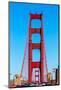 Golden Gate Bridge Traffic in San Francisco California USA-holbox-Mounted Photographic Print