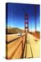 Golden Gate Bridge Traffic-Philippe Hugonnard-Stretched Canvas