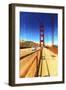 Golden Gate Bridge Traffic-Philippe Hugonnard-Framed Giclee Print
