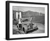 Golden Gate Bridge Under Construction, 1935, San Francisco-Unknown-Framed Art Print