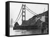 Golden Gate Bridge under Construction-null-Framed Stretched Canvas