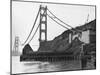 Golden Gate Bridge under Construction-null-Mounted Premium Photographic Print