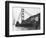 Golden Gate Bridge under Construction-null-Framed Photographic Print