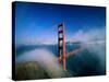 Golden Gate Bridge with Mist and Fog, San Francisco, California, USA-Steve Vidler-Stretched Canvas