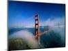 Golden Gate Bridge with Mist and Fog, San Francisco, California, USA-Steve Vidler-Mounted Photographic Print
