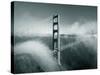 Golden Gate Bridge with Mist and Fog, San Francisco, California, USA-Steve Vidler-Stretched Canvas