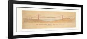 Golden Gate Bridge-Craig Holmes-Framed Art Print