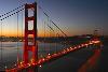 Golden Gate Bridge-Vincent James-Lamina Framed Poster