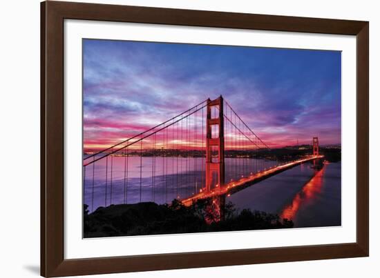 Golden Gate Bridge-Berthold Dieckfoss-Framed Giclee Print