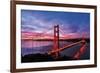 Golden Gate Bridge-Berthold Dieckfoss-Framed Giclee Print