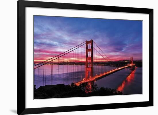 Golden Gate Bridge-Berthold Dieckfoss-Framed Giclee Print