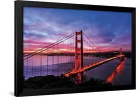 Golden Gate Bridge-Berthold Dieckfoss-Framed Giclee Print