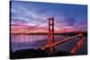 Golden Gate Bridge-Berthold Dieckfoss-Stretched Canvas