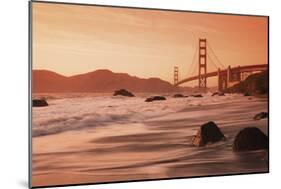 Golden Gate Bridge-Alan Copson-Mounted Giclee Print