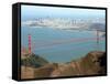 Golden Gate Bridge-Noah Berger-Framed Stretched Canvas