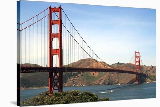 Golden Gate Bridge-ZapIchigo-Stretched Canvas