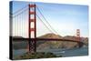 Golden Gate Bridge-ZapIchigo-Stretched Canvas