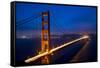 Golden Gate Bridge-John Roman Images-Framed Stretched Canvas