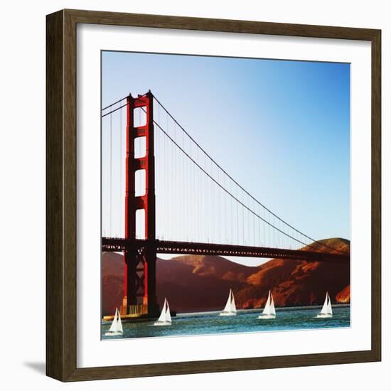 Golden Gate Bridge-JoSon-Framed Photographic Print