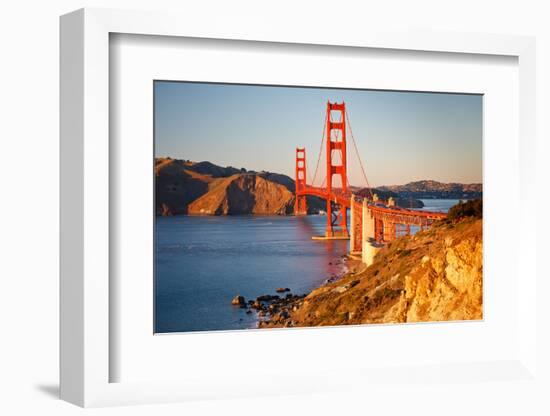 Golden Gate Bridge-sborisov-Framed Photographic Print