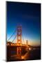 Golden Gate Bridge-Jorg Hackemann-Mounted Photographic Print