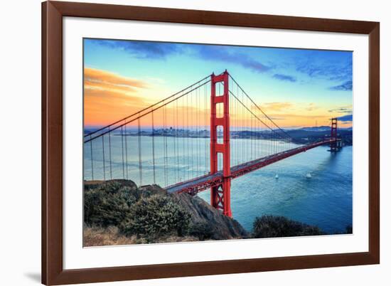 Golden Gate Bridge-prochasson-Framed Photographic Print