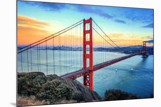 Golden Gate Bridge-prochasson-Mounted Photographic Print